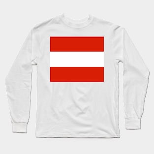 Austria flag Long Sleeve T-Shirt